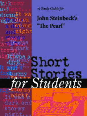 cover image of A Study Guide for John Steinbeck's "The Pearl"